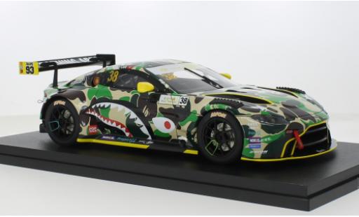 Miniature Aston Martin Vantage 1/18 Pop Race GT3 verte 1:18 Aston Martin Vantage 1/18 Pop Race GT3 verte 1:18 miniature