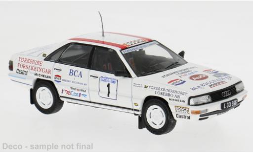 Audi 200 1/43 IXO (C3) Quattro Rally Schweden 1989 #1 S.Blomqvist/B.Melander 1:43 miniature