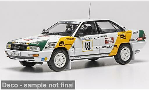 Audi 200 quattro 1/43 IXO Rally Acropolis 1989 #18 A.Schwarz/K.Wicha 1:43 miniature