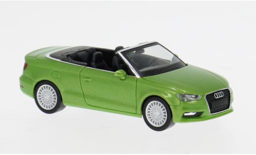 Audi A3 1/87 Herpa Cabriolet verte 1:87 miniature