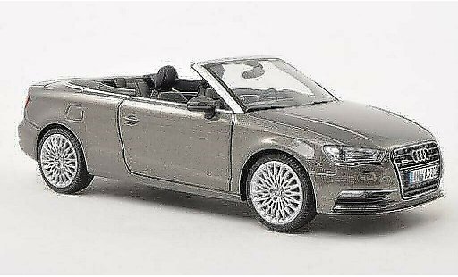Audi A3 cabriolet 1/43 Herpa grise 2013 miniature
