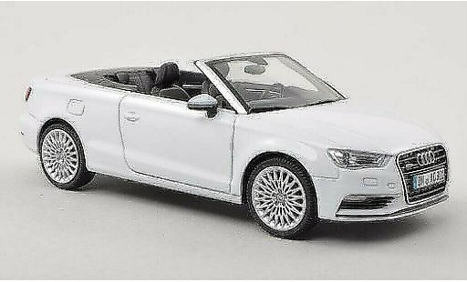 Audi A3 cabriolet 1/43 Herpa blanche 2013 miniature