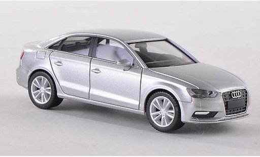 Audi A3 berline 1/87 Herpa eisgrise miniature