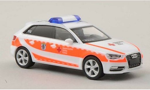 Audi A3 sportback 1/87 Herpa BRK Ingolstadt miniature