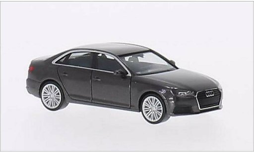 Audi A4 berline 1/87 Herpa (B9) metallise marron miniature