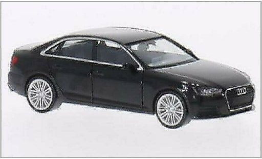 Audi A4 berline 1/87 Herpa (B9) noire 2015 miniature