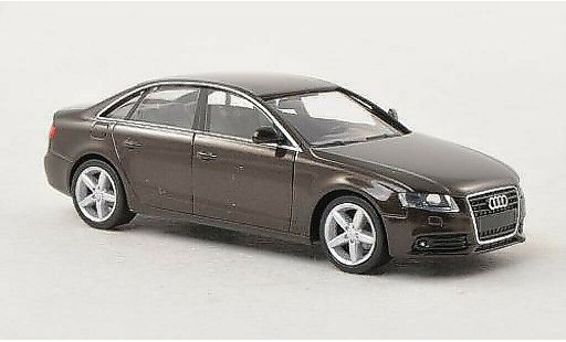 Audi A4 berline 1/87 Herpa marron miniature
