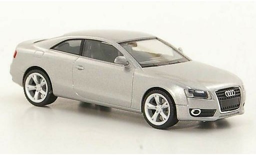 Audi A5 coupe 1/87 Herpa grise-grise miniature