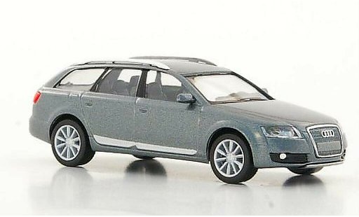 Audi A6 allroad 1/87 Herpa Quattro grise miniature