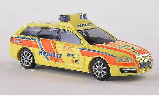 Audi A6 secours 1/87 Busch Avant ASB Notarzt - Ludwigsburg 2004 miniature