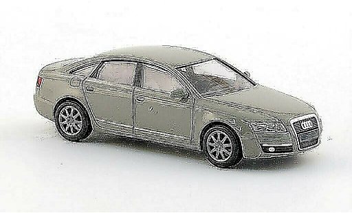 Audi A6 berline 1/87 Busch grise miniature
