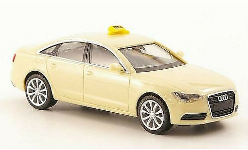 Audi A6 berline 1/87 Herpa Taxi miniature