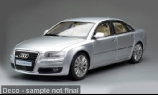 Miniature Audi A8 D3 W12 argent&Atilde;&copy;e 1/18 Sun Star
