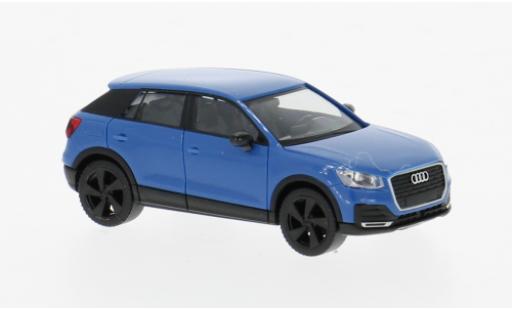 Audi Q2 1/87 Herpa bleue 2016 1:87 miniature
