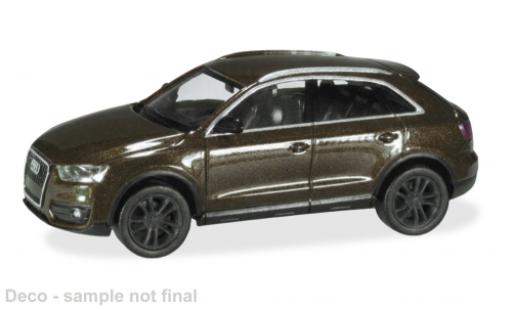 Audi Q3 1/87 Herpa oliv 1:87 miniature