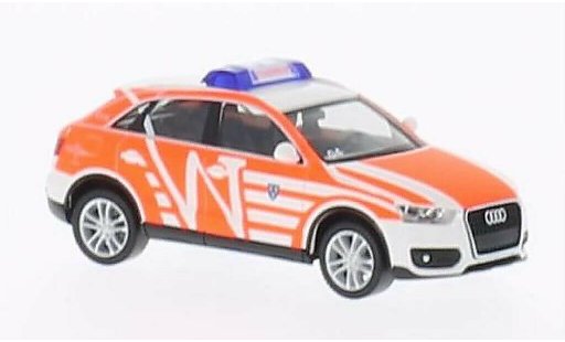 Audi Q3 pompiers 1/87 Herpa Wiesbaden - ELW miniature