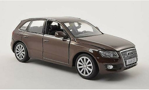 Audi Q5 suv 1/24 Motormax marron miniature