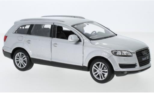 Audi Q7 1/24 Welly grise 1:24 miniature
