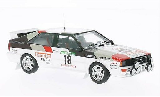 Audi Quattro rallye 1/43 Trofeu No.18 thermo ton Rally Portugal 1982 /P.Diekmann miniature