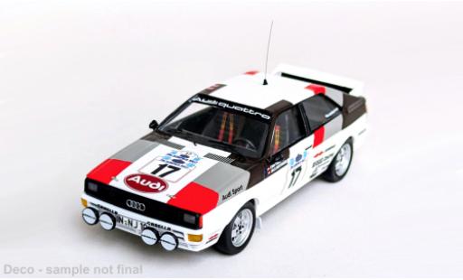 Audi Quattro 1/43 Trofeu quattro Rally Acropolis 1981 #20 M.Mouton/F.Pons 1:43