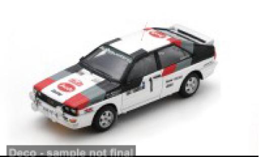 Audi Quattro 1/43 Spark quattro Rally Monte Carlo 1982 #1 H.Mikkola/A.Hertz 1:43