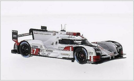 Audi R18 e-tron quattro 1/43 Spark No.7 Sport Team Joest 24h Le Mans 2015 /B.Treluyer miniature