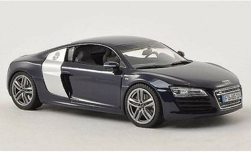 Audi R8 coupe 1/43 Schuco Facelift bleu miniature