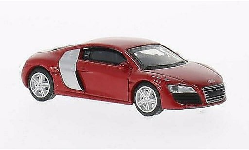 Audi R8 coupe 1/64 Schuco rouge miniature