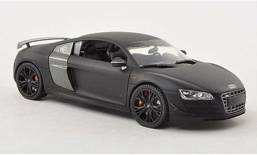 Audi R8 gt 1/43 Schuco mat-noire/carbon miniature
