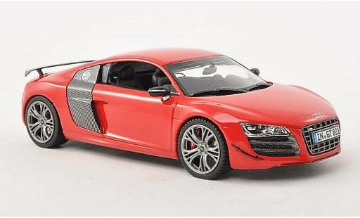 Audi R8 gt 1/43 Schuco rouge/carbon miniature