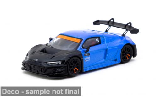 Audi R8 1/64 Tarmac Works LMS GT3 EVO II ( 10th Anniversary) bleue/noire 1:64 miniature