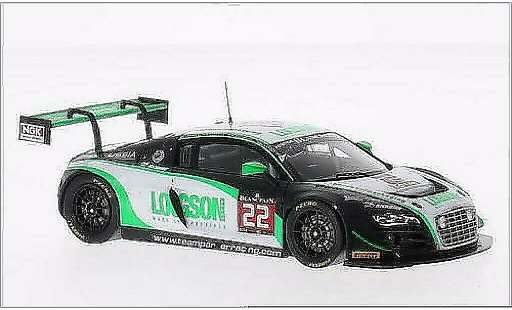 Audi R8 lms 1/43 Spark Ultra GTR No.22 Team Parker Racing Rose 24h Spa 2014 /L.Machitski miniature