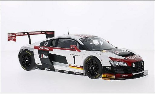 Audi R8 lms 1/18 Spark Ultra No.1 Belgian Club Team WRT 24h Spa 2014 miniature