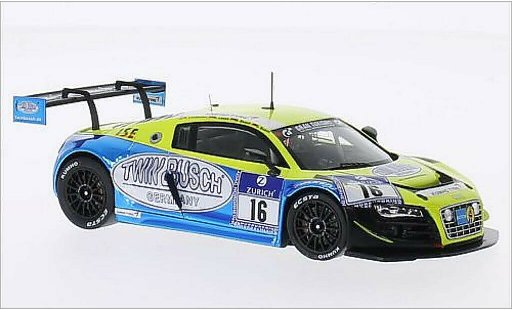 Audi R8 lms 1/43 Spark Ultra No.16 Twinbusch 24h Nurburgring 2014 /S.Landmann miniature