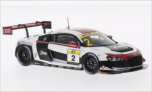 Audi R8 gt spyder 1/43 Spark LMS Ultra No.2 Cup GP Macau 2014 miniature