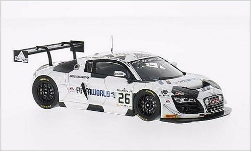 Audi R8 lms 1/43 Spark Ultra No.26 Sainteloc Racing 24h Spa 2014 /G.Guilvert miniature