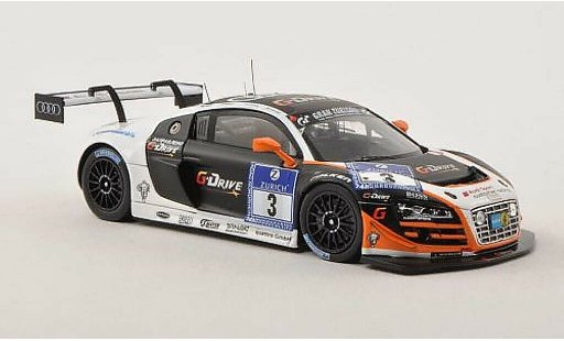 Audi R8 lms 1/43 Spark Ultra No.3 G-Drive Racing by Phoenix 24h Nurburgring 2013 /R.Rusinov miniature
