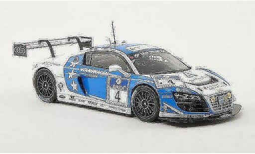 Audi R8 lms 1/43 Minichamps Ultra No.4 Phoenix Racing 24h ADAC Nurburgring 2013 /Stippler miniature