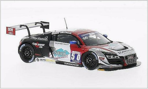 Audi R8 gt spyder 1/43 Spark LMS Ultra Vainqueur C2 Ledenon Tour No.50 2014 /R.Beville miniature