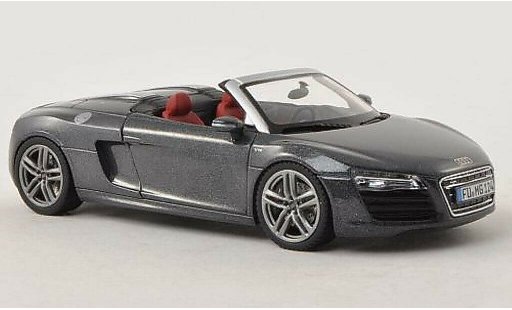 Audi R8 spyder 1/43 Schuco Facelift grise miniature