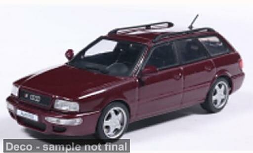 Audi RS2 1/43 Solido Avant rouge 1995 1:43 miniature