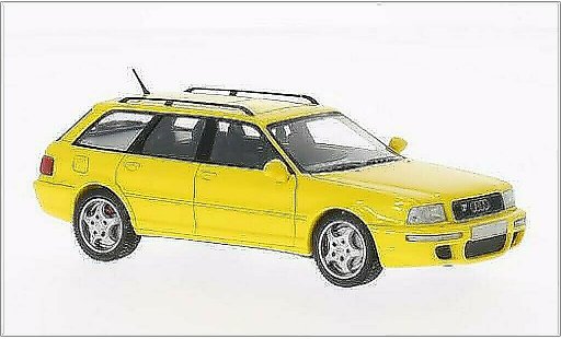 Audi RS2 avant 1/43 Neo jaune 1994 miniature