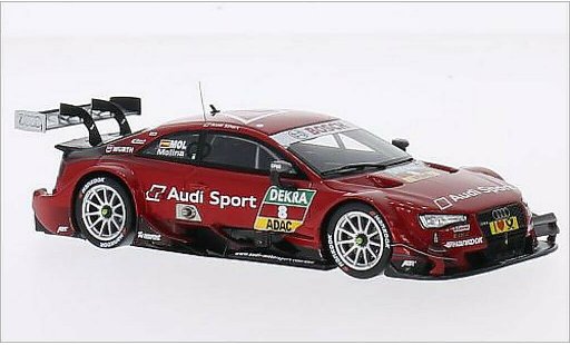 Audi RS5 dtm 1/43 Spark No.8 Sport Team Abt Sportsline Sport 2014 miniature