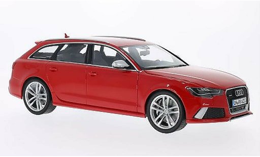 Audi RS6 avant 1/18 Minichamps rouge miniature