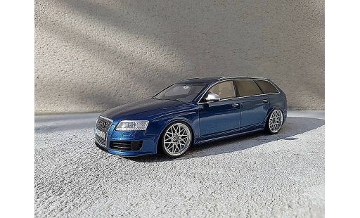 Audi RS6 avant 1/18 Ottomobile C6 V10 TFSI bleu miniature
