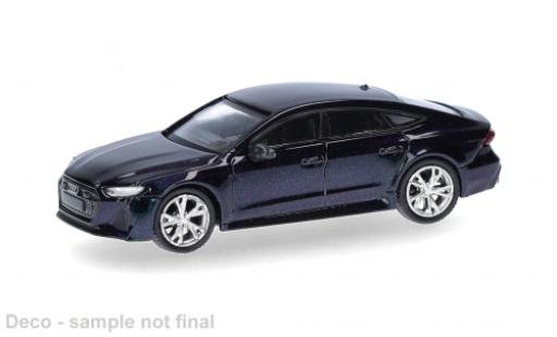 Audi RS7 1/87 Micro City 87 bleue 1:87