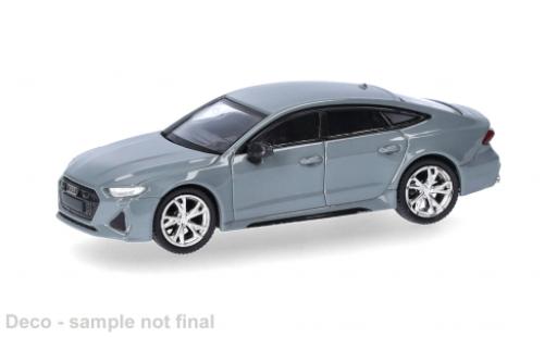 Audi RS7 1/87 Micro City 87 grise 1:87 miniature