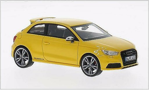 Audi S1 sportback 1/43 Neo jaune 2014 miniature