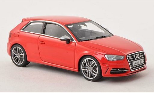 Audi S3 berline 1/43 Minichamps rouge 2013 miniature