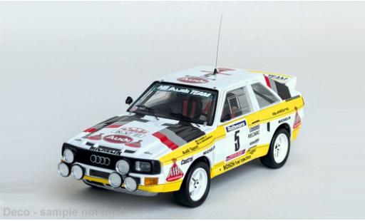 Audi Sport Quattro 1/43 Trofeu Sport quattro Tour de Corse 1985 #5 W.R&ouml;hrl/C.Geistd&ouml;rfer 1:43 miniature